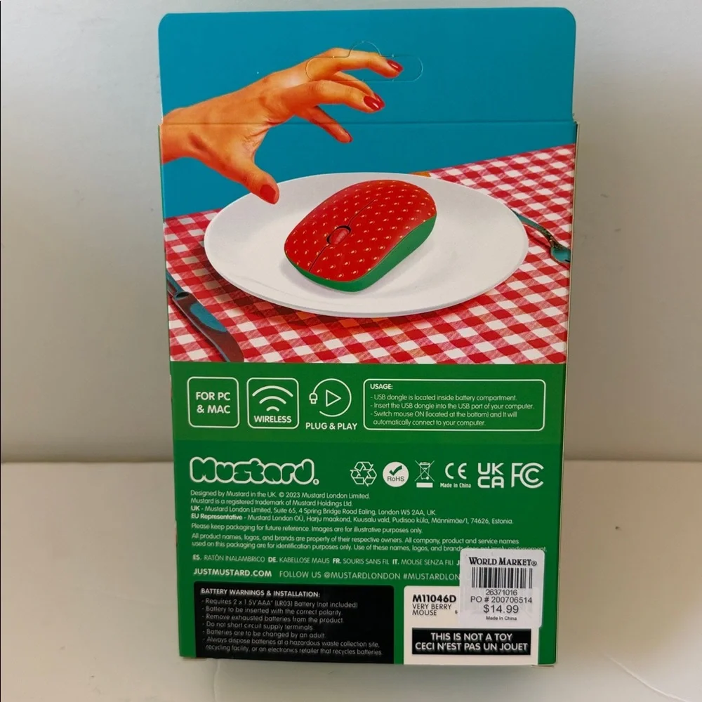 New Berry Design Wireless Mouse